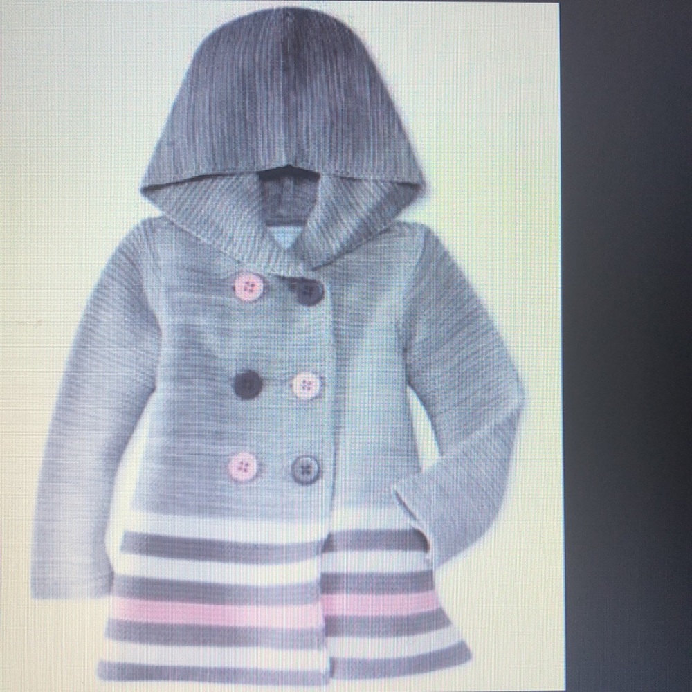 First Impressions Baby Girls’ Hooded Sweater
